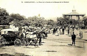 Constantine - Place de la Breche et le Kiosque a musique